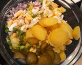 Pas rețetă Salată de cartofi 1 fotografie