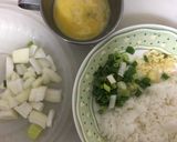雞腿排蛋炒飯的食譜步驟1照片