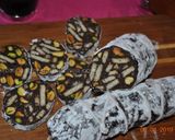 A picture of step 10 of Chocolate Salami (salame).