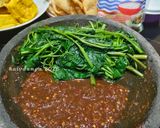 Foto langkah ke 7 dari resep Sambal Rujak kangkung.