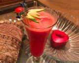 A picture of step 3 of Watermelon juice.