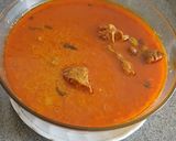 A picture of step 7 of Mutton qorma.