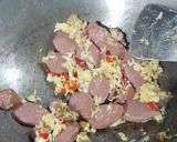 Foto langkah ke 5 dari resep Tumis sayur sosis pedas.