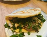 A picture of step 4 of Kebab with Flatbread.