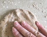 A picture of step 3 of Speedy Nigella Seed Spelt Flatbreads.