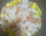 Foto del paso 4 de la receta: Potaje de alubias y garbanzos con acelgas, gambas y calamares!!! En olla GM H de luxe