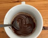 Une image de l'étape 1 de Mugcake Fondant au chocolat Rapide.
