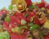 صورة لخطوة 4 من وصفة سلطة البيتنجان والبطاطا المشوية الصحية واللذيذة 🥗