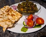 Indiai, Spenót, brokkoli egytálétel (Saag) recept fázis 5 fotója