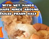 A picture of step 5 of Prawn drumsticks.
