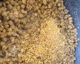 A picture of step 3 of Moujaddara (cooked lentils)Tasty 3-ingredient lunch.