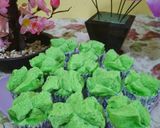 Foto langkah ke 6 dari resep Bolu Kukus Pandan.