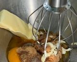 A picture of step 3 of Gluten Free~ Almond and Cocoa Truffles covered in Vanilla or Milk Chocolate.