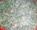 A picture of step 2 of Bhajia za kunde (cowpeas).