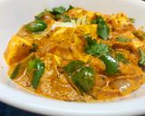 A picture of step 5 of Shahi Paneer Angara.