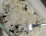 Foto langkah ke 1 dari resep Salmon Mentai Baked Rice.