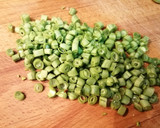 Foto del paso 1 de la receta: Tortilla de judías verdes