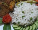 A picture of step 5 of Vegetable kabab and boil matar Chawel salad raita😋.