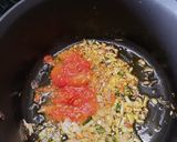 A picture of step 2 of Palak, Veggies Dry Curry.