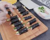 迷你紫菜飯捲Mini Kimbap的食譜步驟4照片