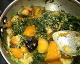 A picture of step 2 of Bori Pui Saager Chochori.