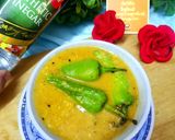 A picture of step 11 of Achari Daal.