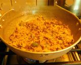 A picture of step 2 of Inji puli (Ginger Tamarind chutney).