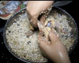 صورة لخطوة 4 من وصفة لو الحمام بيفرقع منك تعالي نعمله علي اصوله من الالف للياء مطبخ ساسي