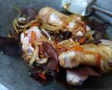 Szechuan caramel mushroom chicken langkah memasak 3 foto