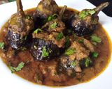 A picture of step 14 of Bharwan baingan (Stuffed Brinjal).