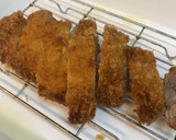 A picture of step 1 of Katsudon.