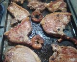 Foto del paso 4 de la receta: Costillas de cerdo con salsa de soja y puré de manzana