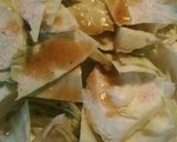 A picture of step 2 of Cabbage and Little Smokies.