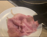 Foto del paso 1 de la receta: Bocadillo de lacón con queso y mostaza