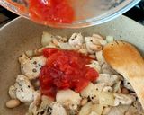 A picture of step 2 of My Mustard Chicken, carrots and Tomato Bake 😃.