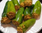 Une image de l'étape 4 de Poivrons Farcis accompagnés de boulgour et sauce tomate.