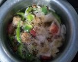 A picture of step 7 of EGG FRIED RICE WITH CHICKEN MANCHURIAN 😍.