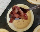 A picture of step 1 of Breakfast muffins.