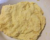 A picture of step 1 of Castagnole al rum.