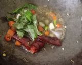 A picture of step 2 of Paneer bhurji.