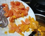 A picture of step 1 of Weight loss Papaya mango smoothie.