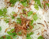 A picture of step 5 of Chicken Biryani.