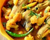 শিং-ফুলকপির তরকারি রেসিপির ধাপ 5 ছবি