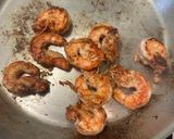 A picture of step 4 of Mini Flatbreads with Truffle Gouda and Shrimp.