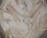 A picture of step 1 of Banana flower fritters.