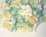 A picture of step 3 of Zeeyms special salad.