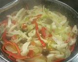 Foto del paso 1 de la receta: Salteado de verduras con tiras de pollo y salsa de soja