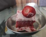 A picture of step 1 of Strawberry cake.