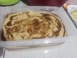 Puding santan roti tawar