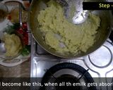 A picture of step 6 of Lauki Ka Halwa.